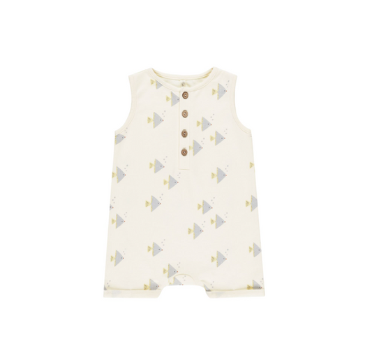 Davis Romper, Angel Fish