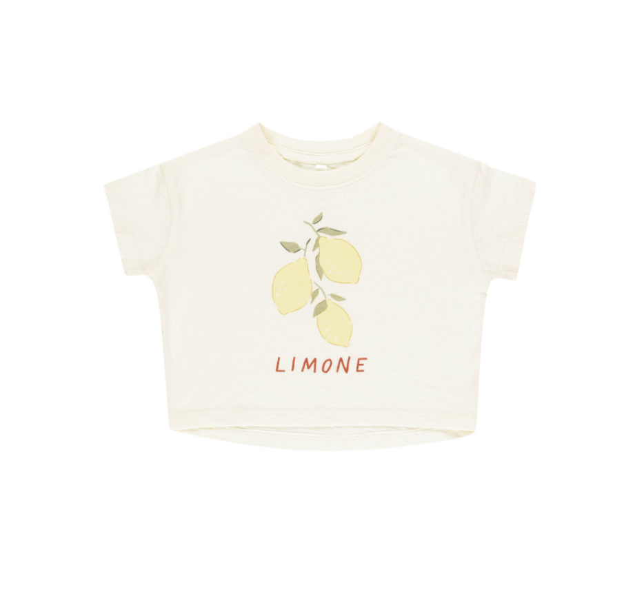 Boxy Tee, Limone