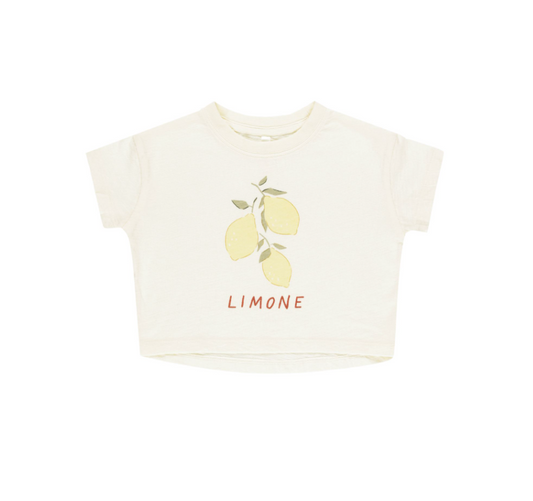 Boxy Tee, Limone