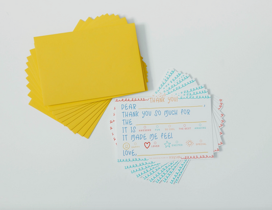 Kids Thank You Note Set - Magpies Paducah