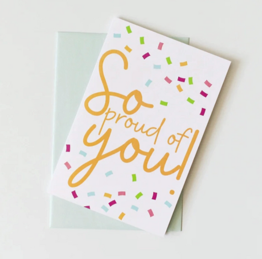 So Proud of You Card - Magpies Paducah