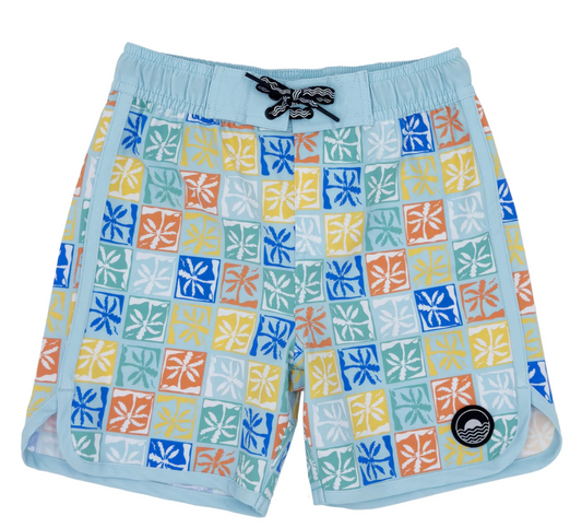 Boardshort, Palm Check - Magpies Paducah