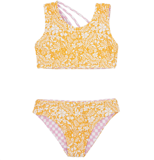 Summer Sun Reversible Bikini, Golden Sun