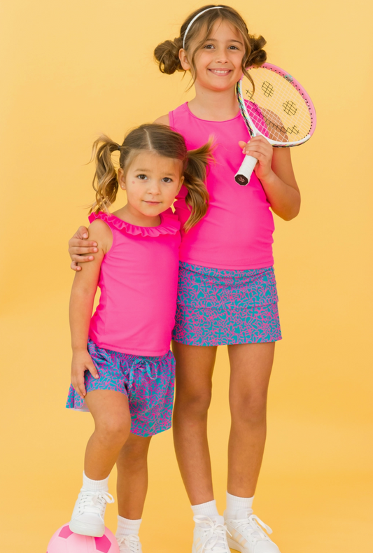 Active Skort, Neon Glow - Magpies Paducah