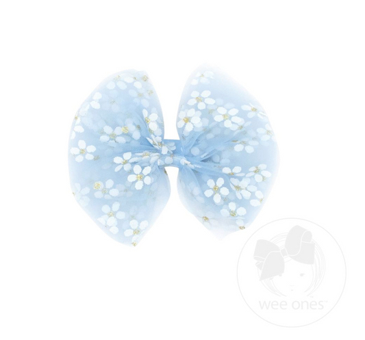Flower Tulle Bowtie Bow (5 colors!) - Magpies Paducah