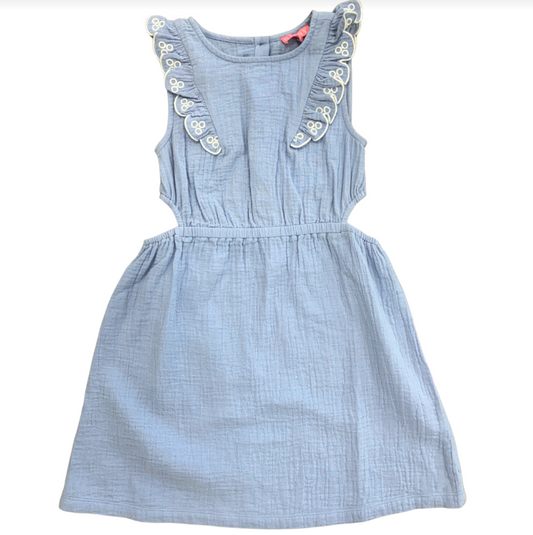 Cutout Dress, Hydrangea - Magpies Paducah