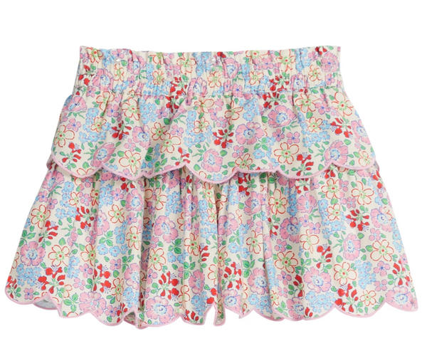 Tiered Skort, Bloomsbury Blossoms