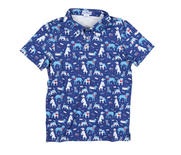 Short Sleeve Shirt, Yankee Doodle Dogs