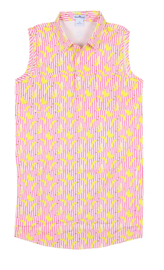 Sleeveless Dress, Bananas - Magpies Paducah