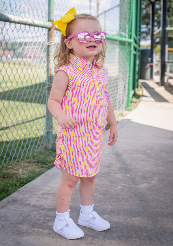 Sleeveless Dress, Bananas