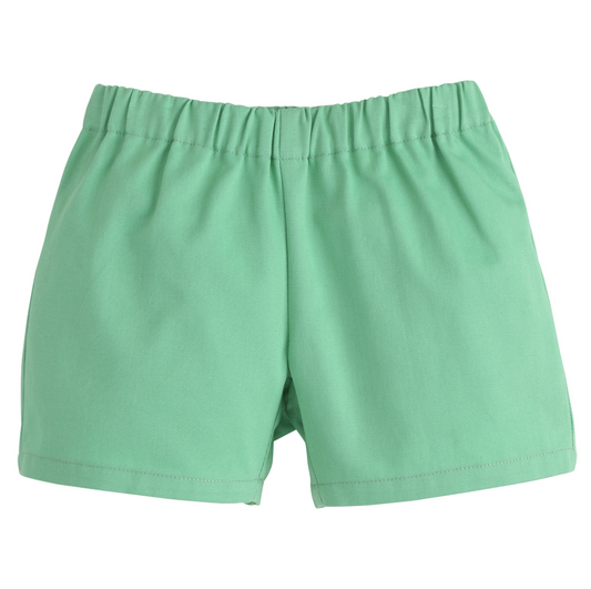 Basic Short, Green Twill