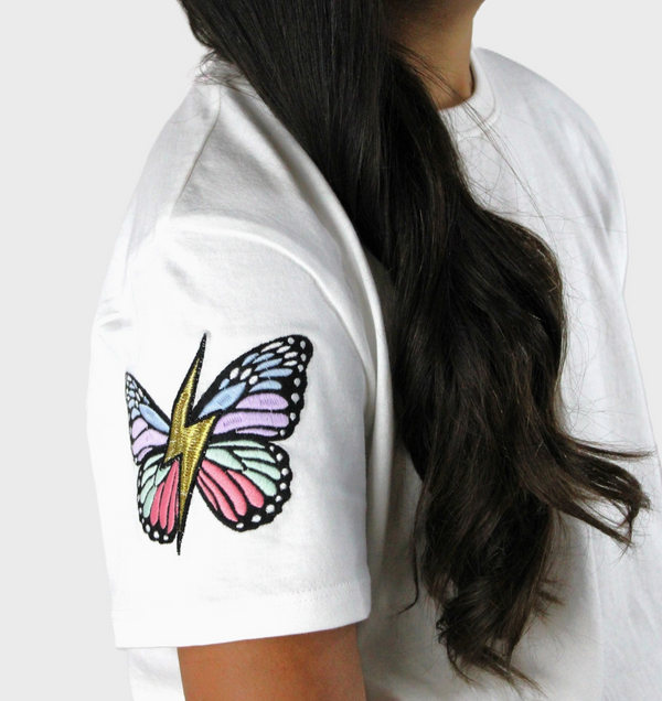 Graphic Tee, Butterfly Sleeve - Magpies Paducah