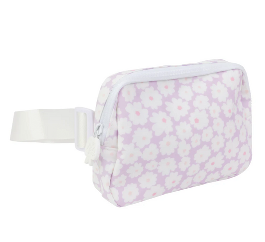 Crossover Belt Bag, Lavender Daisy - Magpies Paducah