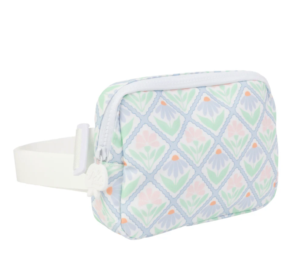 Crossover Belt Bag, Pastel Floral