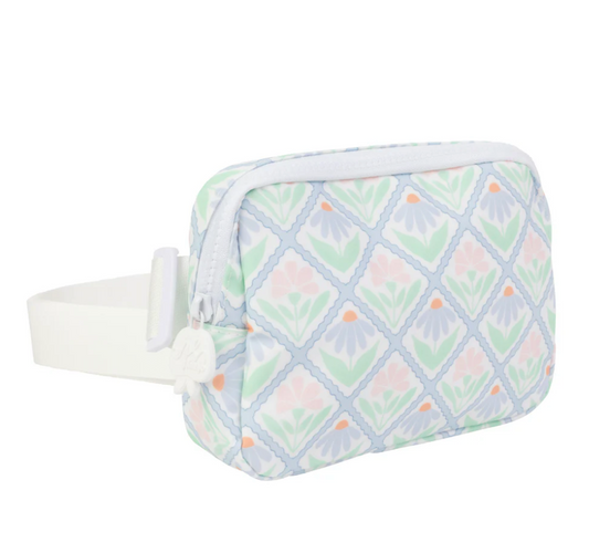 Crossover Belt Bag, Pastel Floral - Magpies Paducah