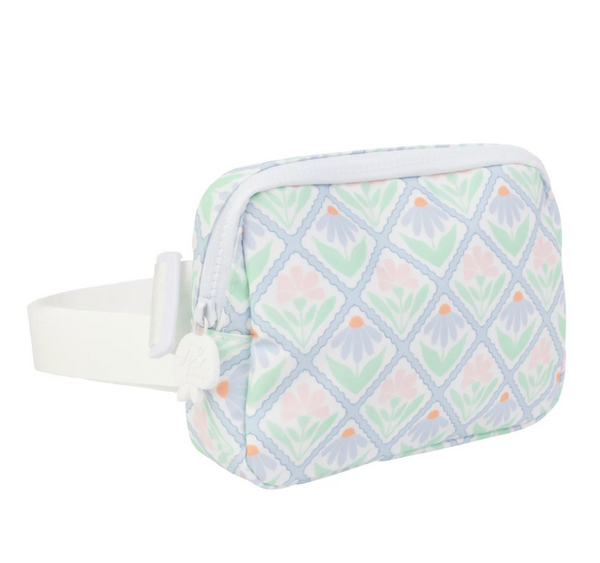 Crossover Belt Bag, Pastel Floral