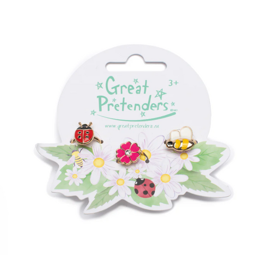 Ladybug Garden Ring Set, 3pcs - Magpies Paducah