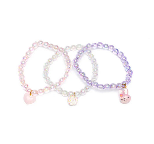 Happy Bunny Bracelets, 3pc - Magpies Paducah