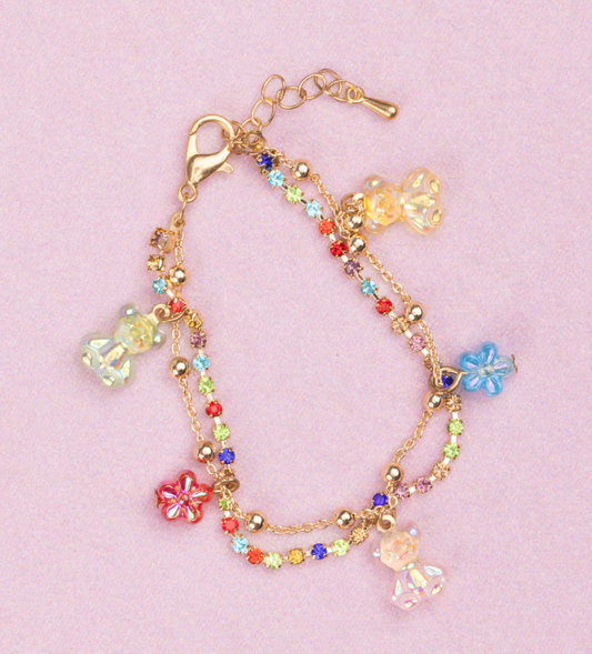 Boutique Chic Gummy Glam Bracelet - Magpies Paducah