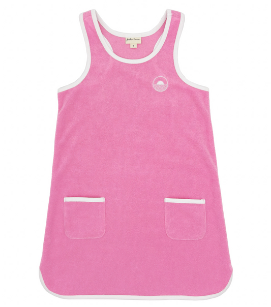 Ringer Tank Dress, Pink - Magpies Paducah