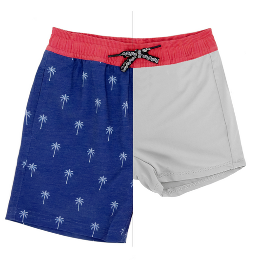 Volley Trunk, Palm Stripe - Magpies Paducah