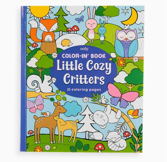 Color In Book, Cozy Critters - Magpies Paducah