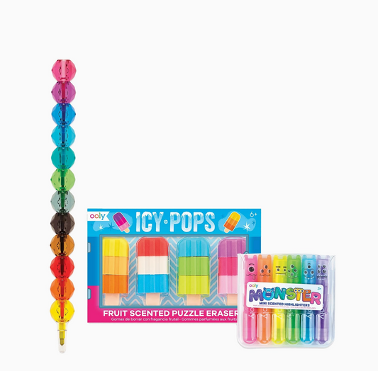 Rainbow Desk Pals Happy Pack - Magpies Paducah