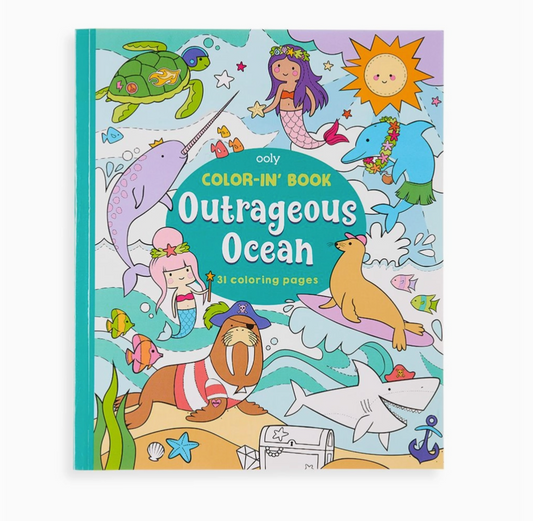 Color In Book, Outrageous Ocean - Magpies Paducah