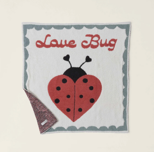 CozyChic Love Bug Receiving Blanket - Magpies Paducah