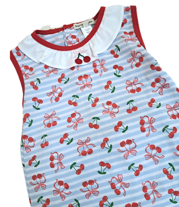 Ruffle Short Set, Cherry - Magpies Paducah