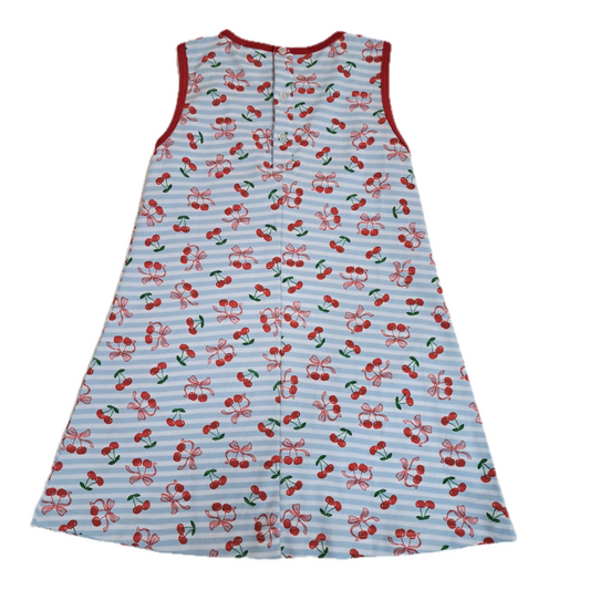 A-line Dress, Cherry - Magpies Paducah