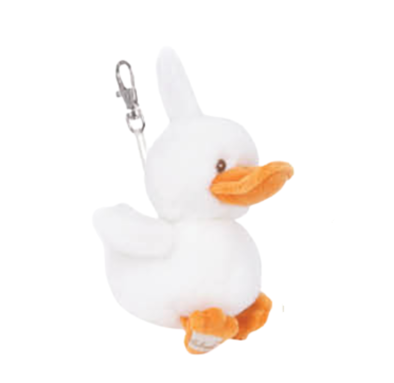 Quack Bag Charm, White