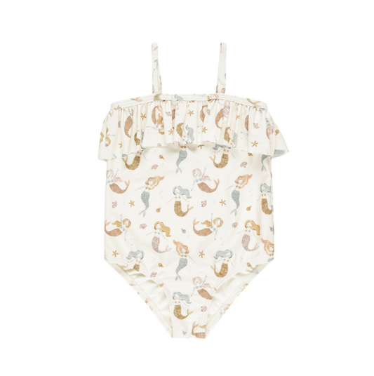 Ruffle One-Piece, Mermaids - Magpies Paducah