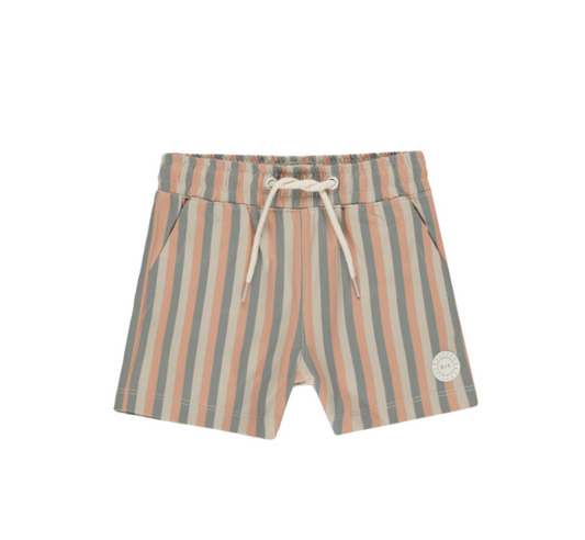 Boardshort, Multi-Stripe - Magpies Paducah
