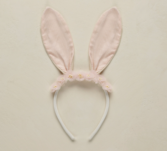 Bunny Headband, Blush - Magpies Paducah
