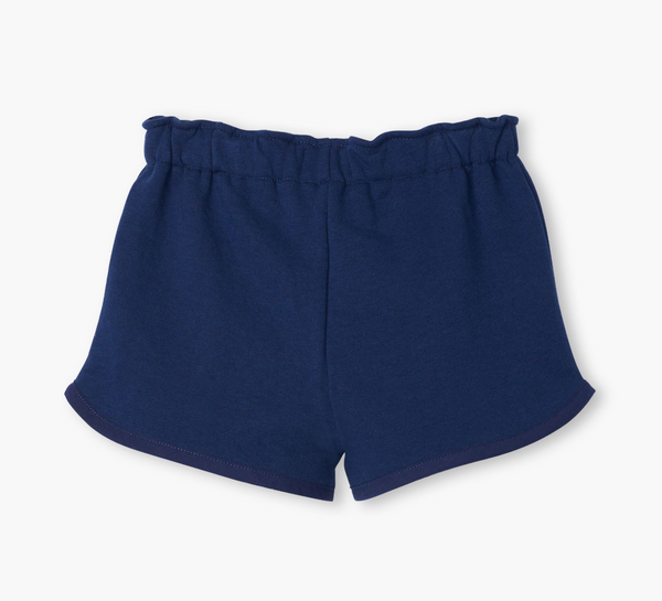 Paper Bag Short, Navy French Terry - Magpies Paducah