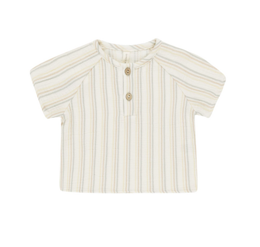 SHORT SLEEVE ZION SHIRT || SUMMER STRIPE - Magpies Paducah