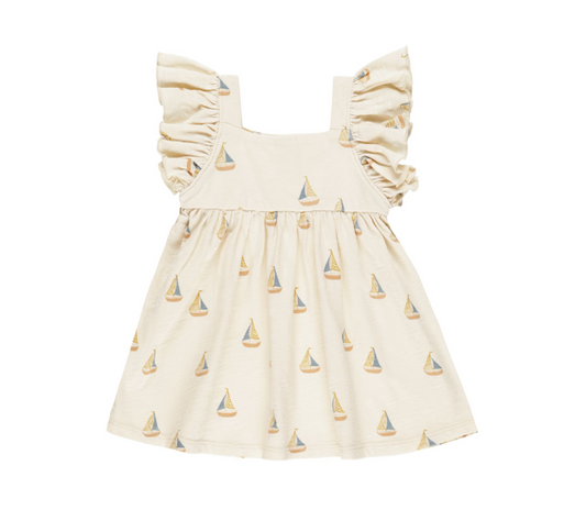 Mariposa Dress, Sailboats - Magpies Paducah