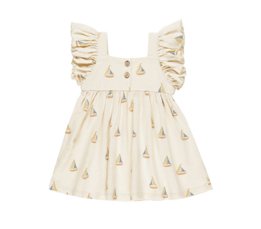 Mariposa Dress, Sailboats - Magpies Paducah