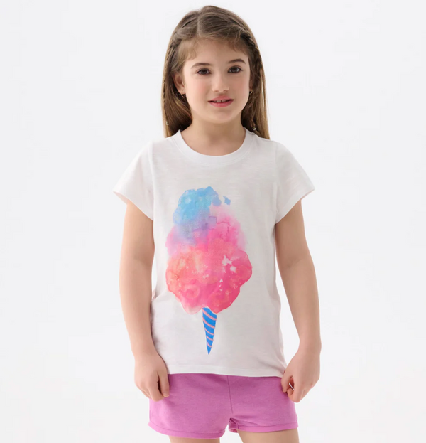 Graphic Tee, Cotton Candy - Magpies Paducah