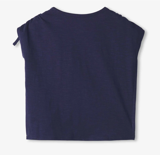 Cinched Shoulder Top, Popcorn - Magpies Paducah