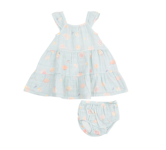 Twirly Sundress, Pretty Seashells - Magpies Paducah
