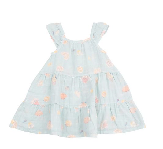 Twirly Sundress, Pretty Seashells - Magpies Paducah