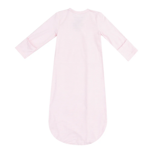 Bundle Gown, Stripe Pink - Magpies Paducah