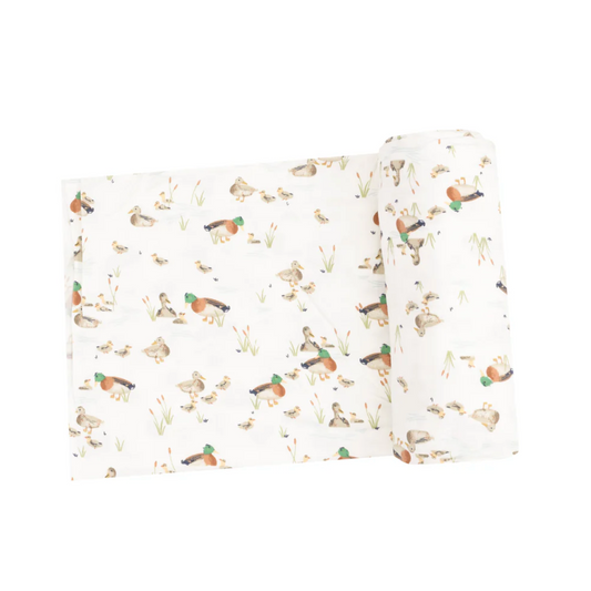 Swaddling Blanket, Duckling Families - Magpies Paducah
