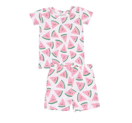 PJ Short Set, Watermelon Hearts - Magpies Paducah