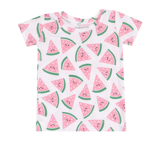PJ Short Set, Watermelon Hearts - Magpies Paducah