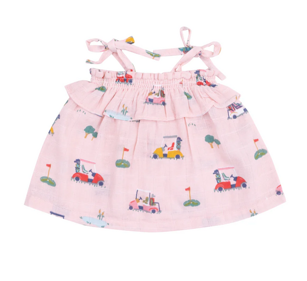 Ruffle Top & Bloomer, Golf Cart Cuties - Magpies Paducah