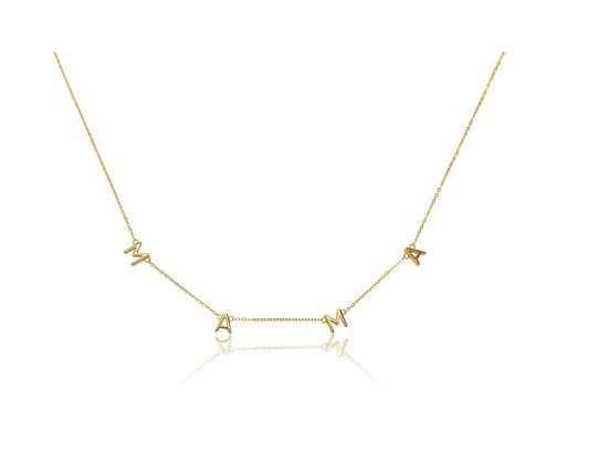 Dear Mama Gold Necklace