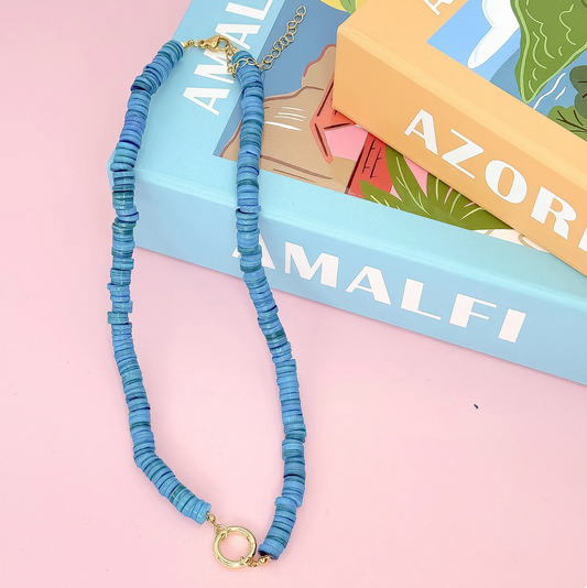 Tidal Mood Gemstone Necklace - Magpies Paducah